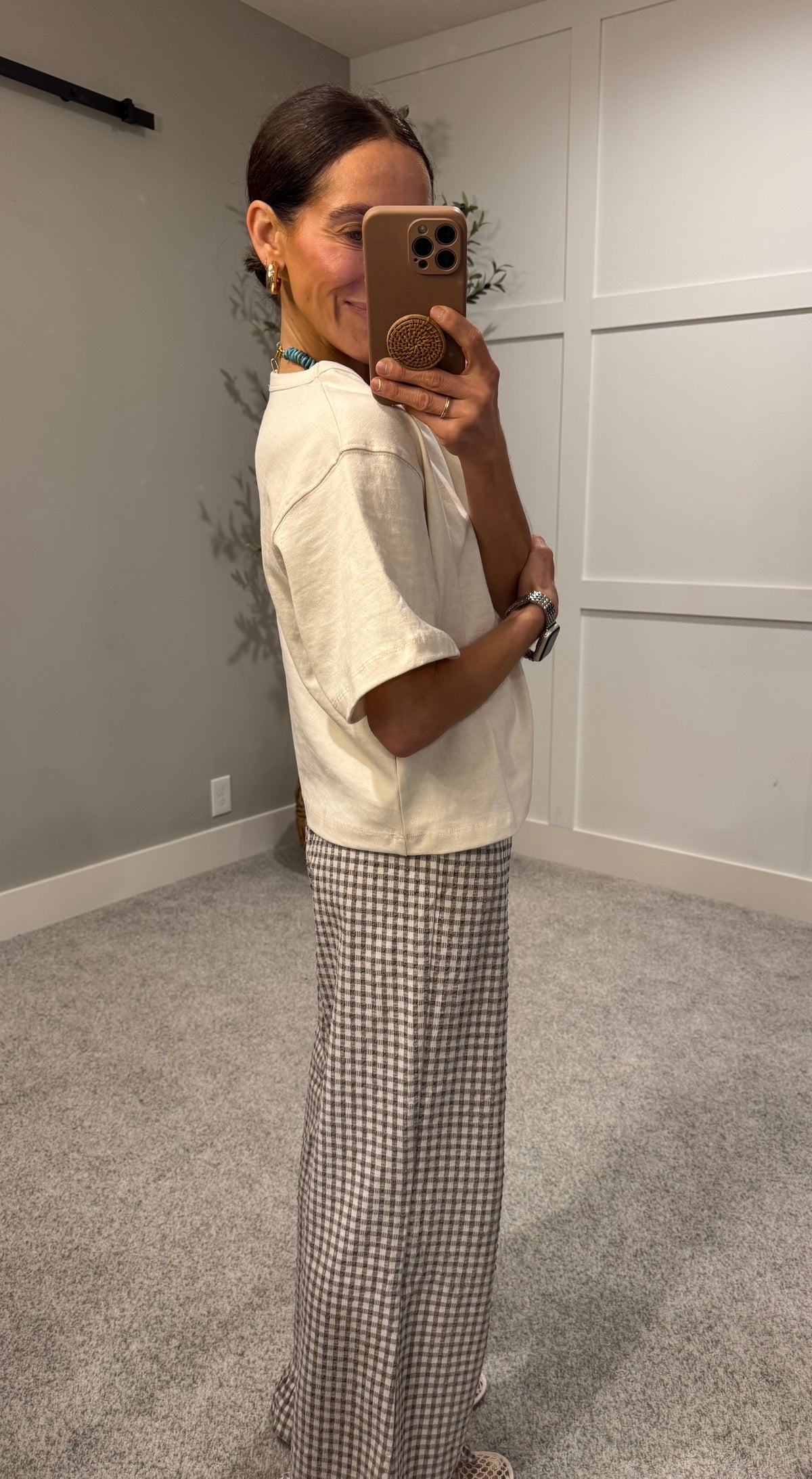 The Linen Top | Cream
