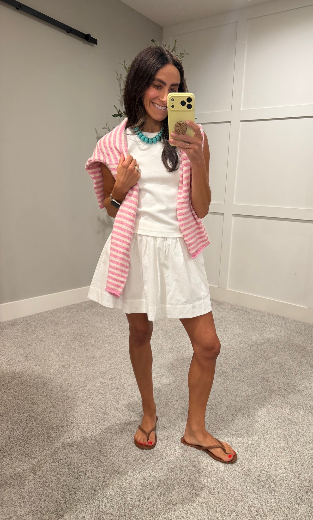 Sunshine Skort Set | White
