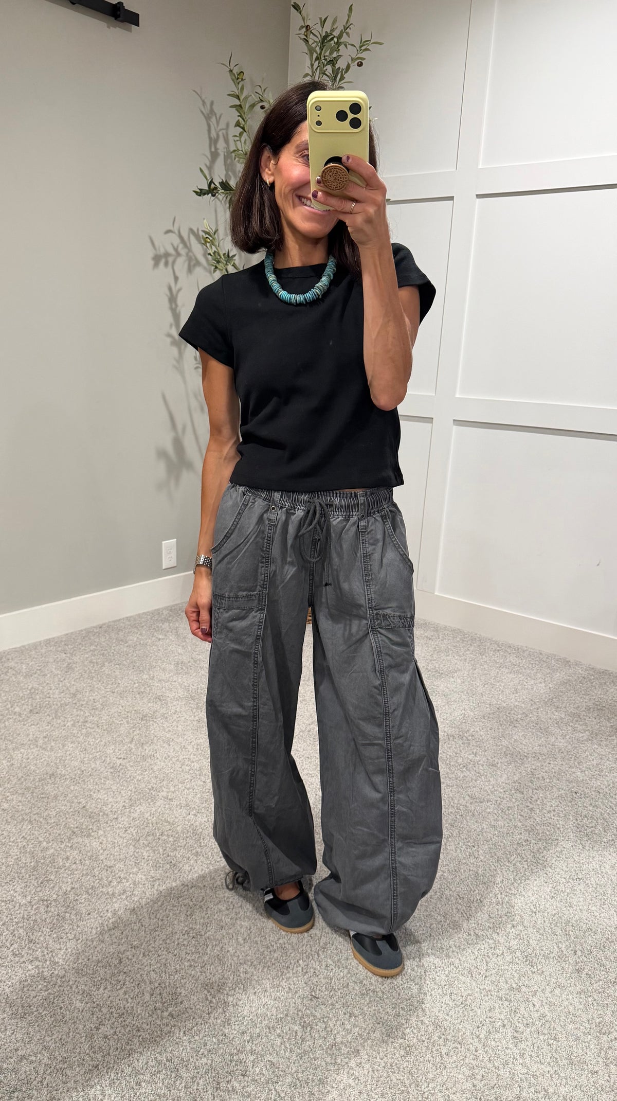 Graphite Cargo Pants
