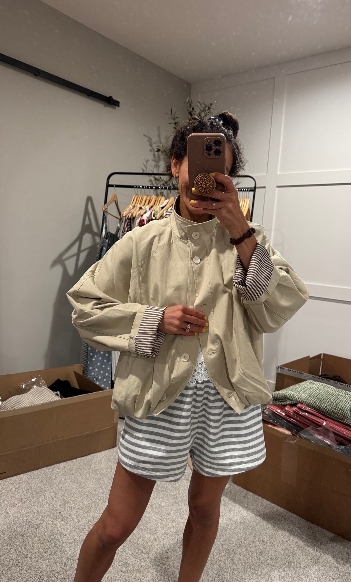 Vara Jacket | Light Beige