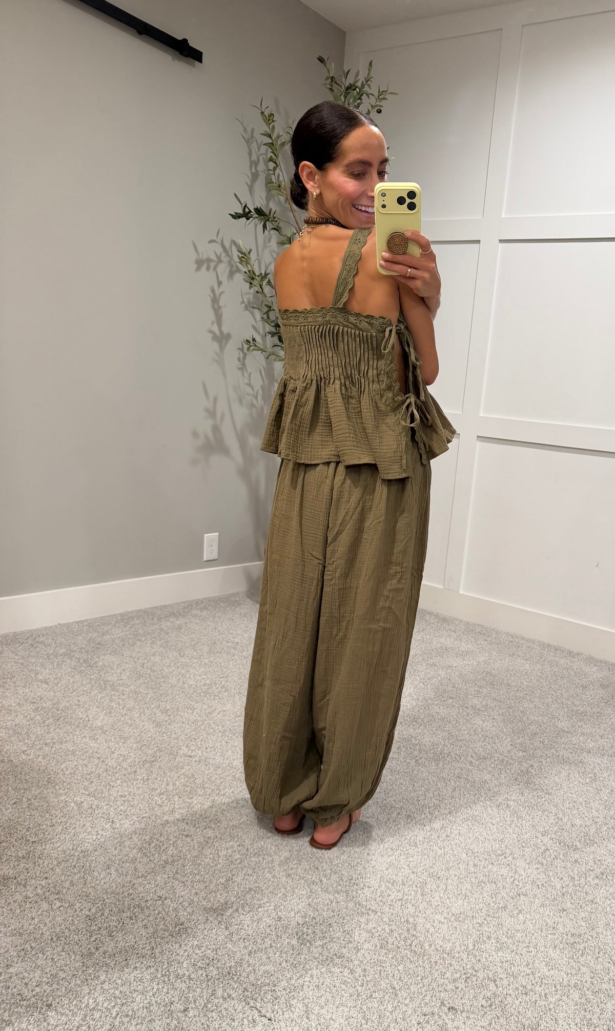 Mel Set | Olive Green