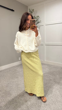 Aya Cardigan | Off White/Ivory