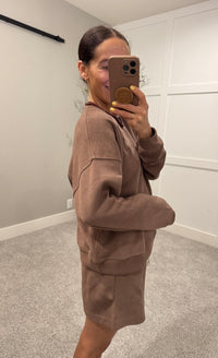 Reese Knit Top | Brown