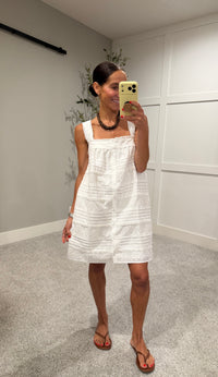 Eyelet Lace Mini | White