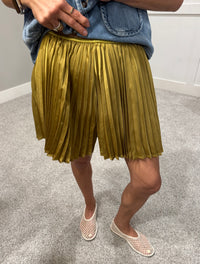 Golden Hour Olive Shorts