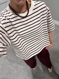 Brick Striped Top