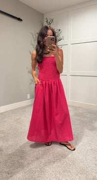 Raya Dress | Fuscia