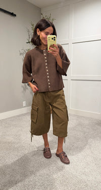 The Billie Knit Short-sleeve Cardigan