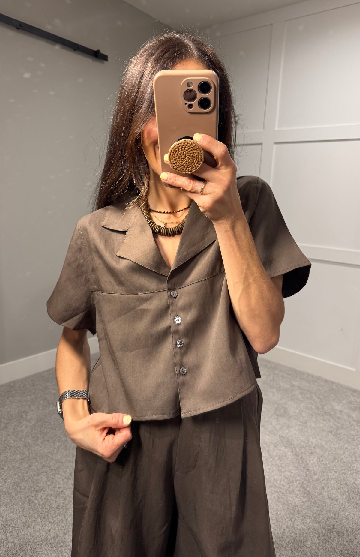 Jade Top | Brown