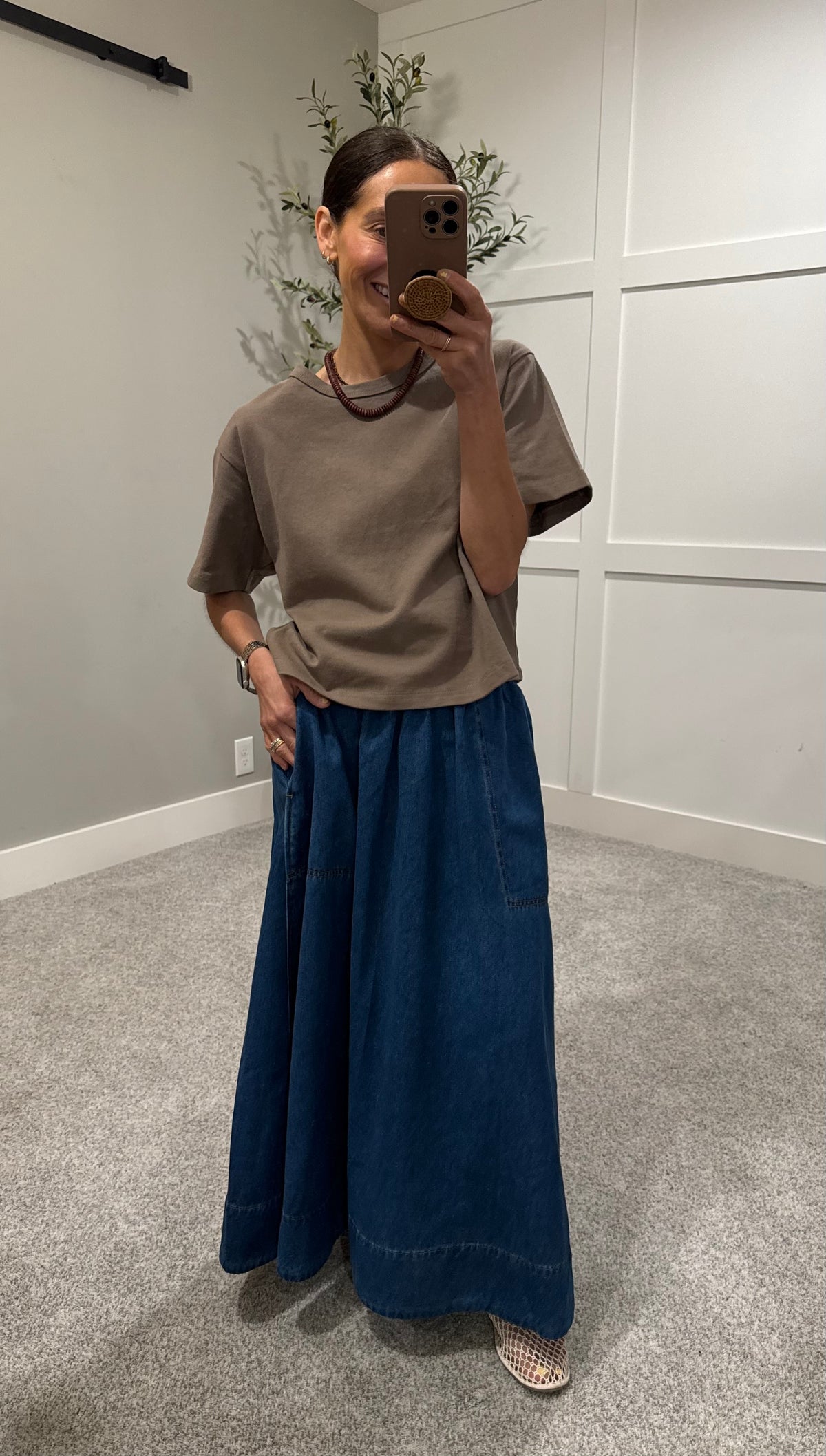 The Linen Top | Olive