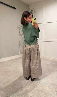 Raya Cardigan | Green Ivy