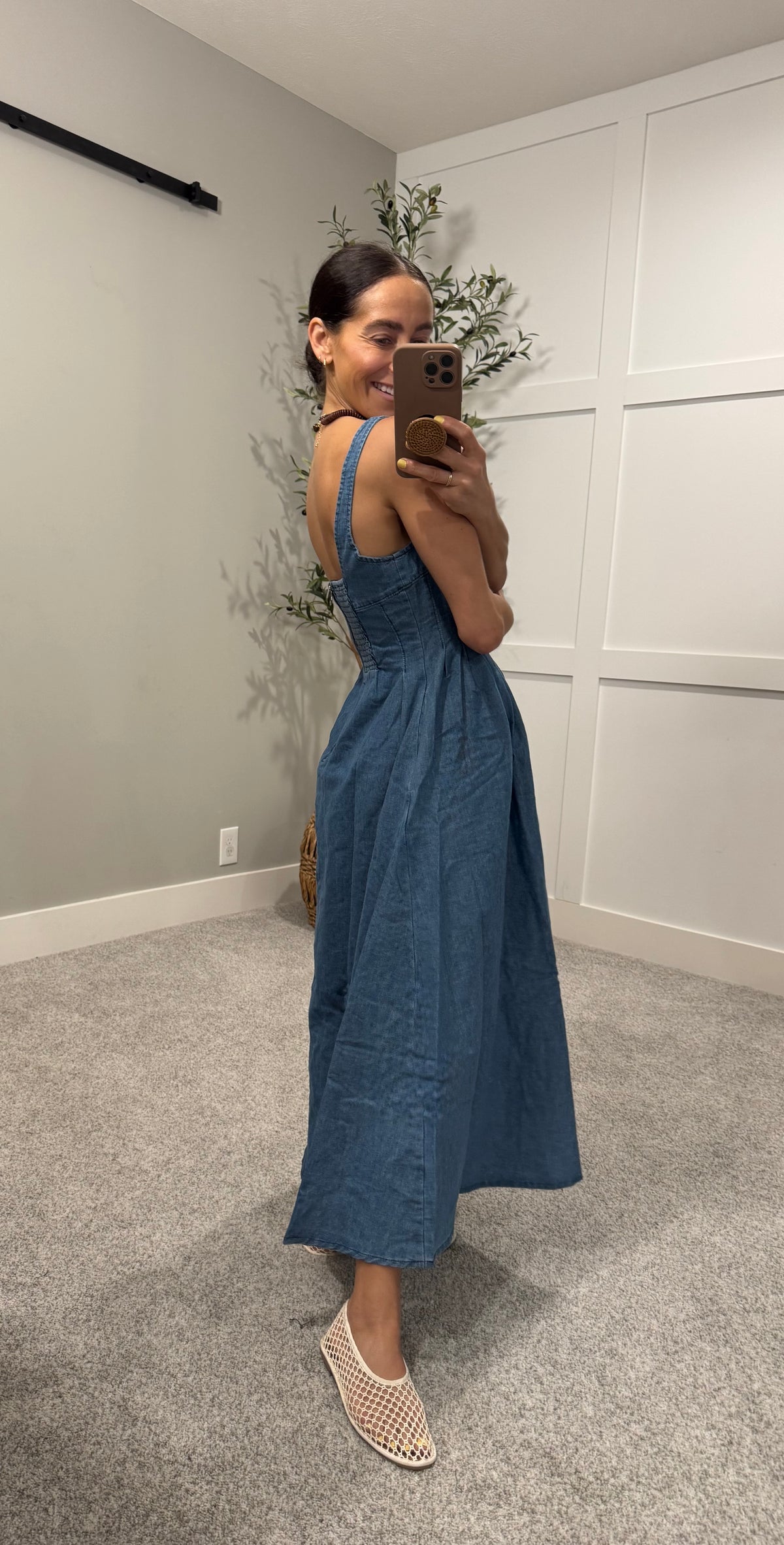 Daisy Denim Dress