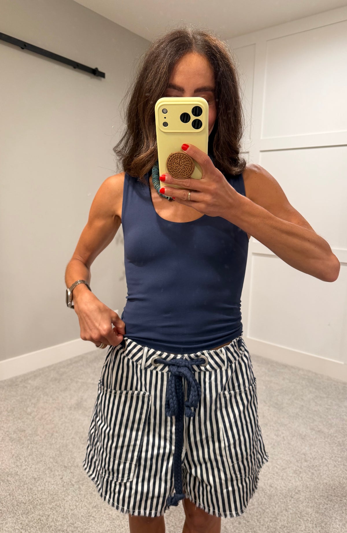 Essential Tank Top | Navy