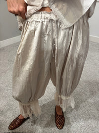 Fiona Lace Pants | Natural