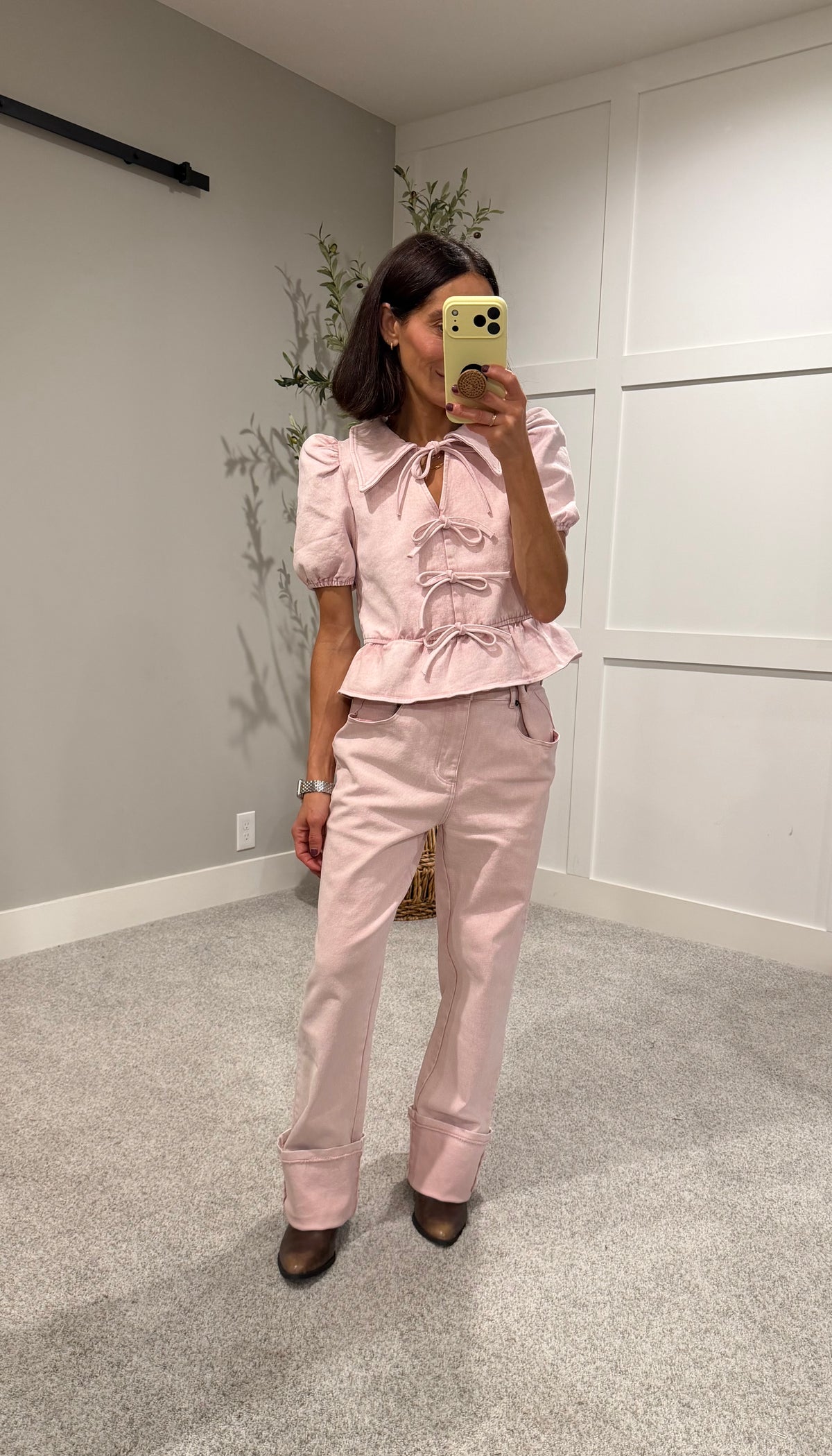 Gabrie Blouse | Dusty Rose