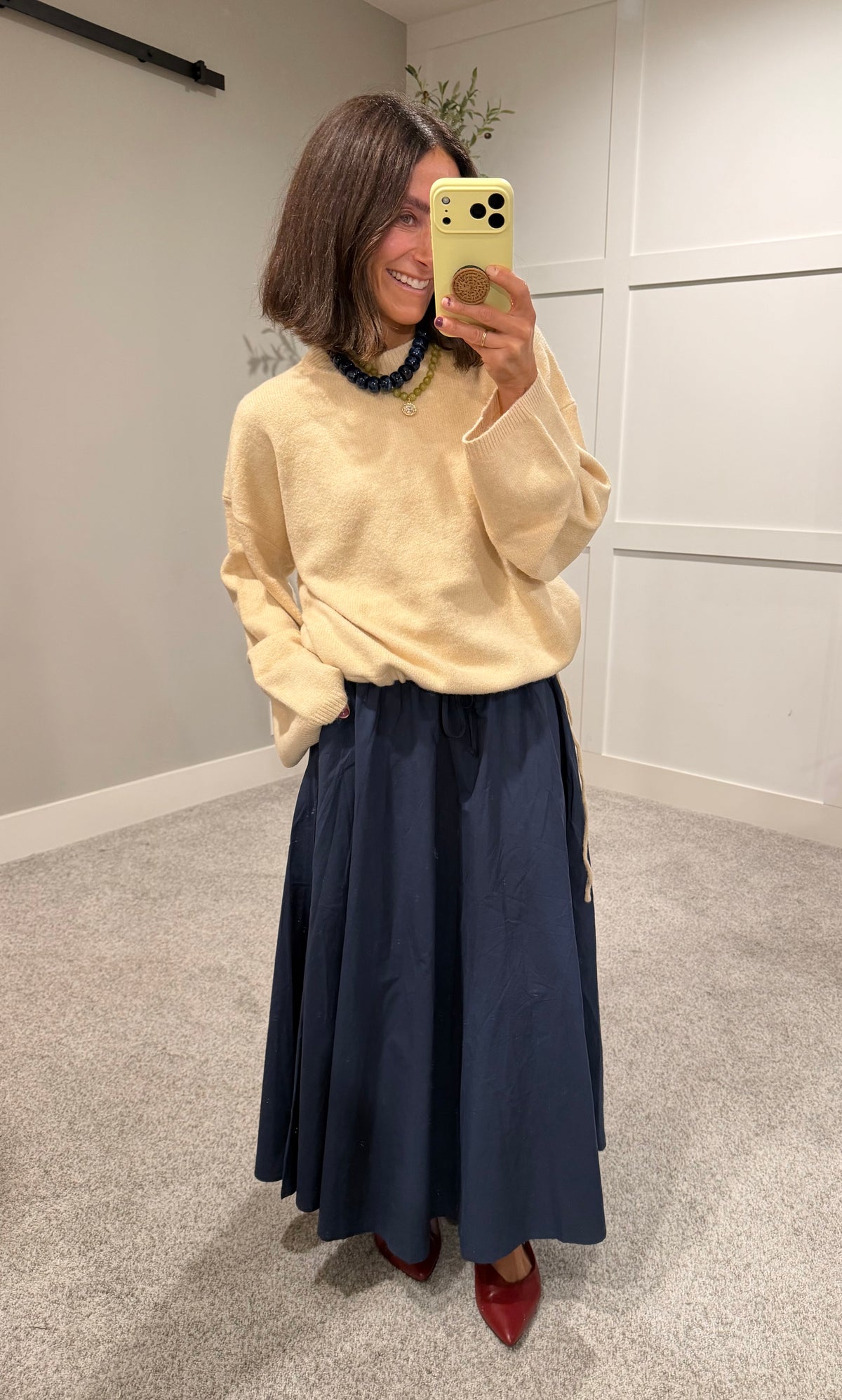 Drew Drawstring Waist Sweater | Butter
