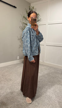 Penelope Floral Denim Jacket