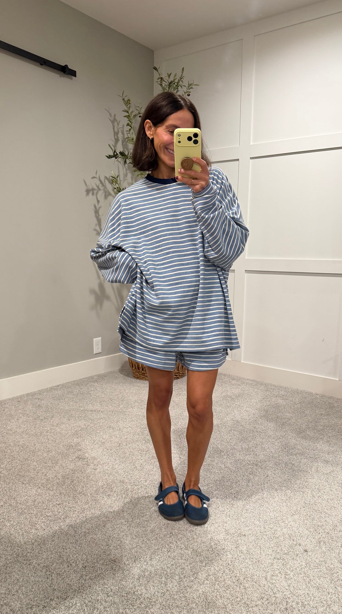 Morgan Set | Blue/Ivory