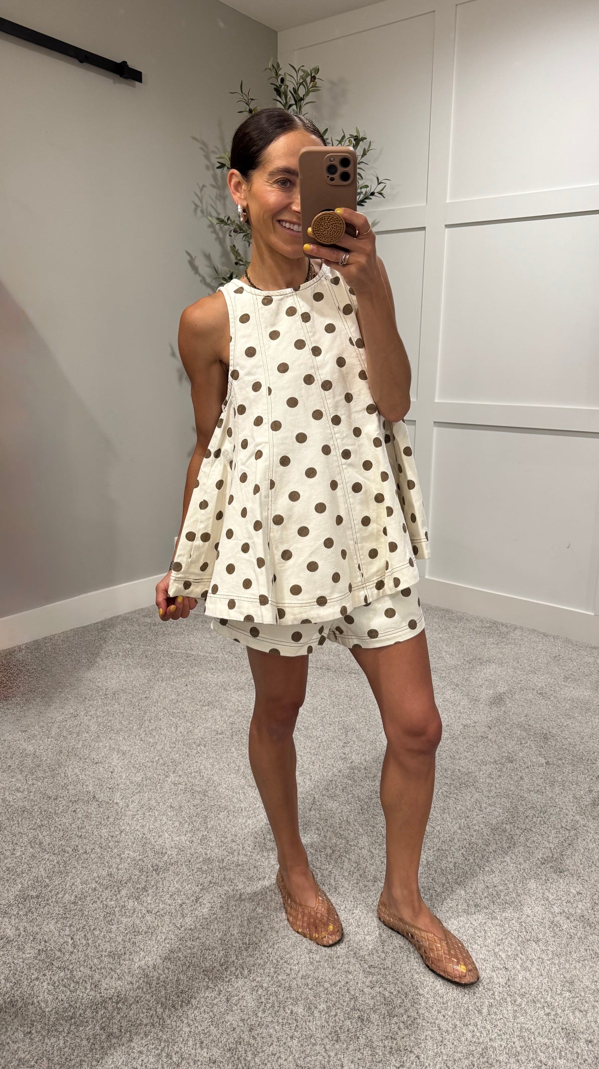 Sunni Denim SET | Polka Dot