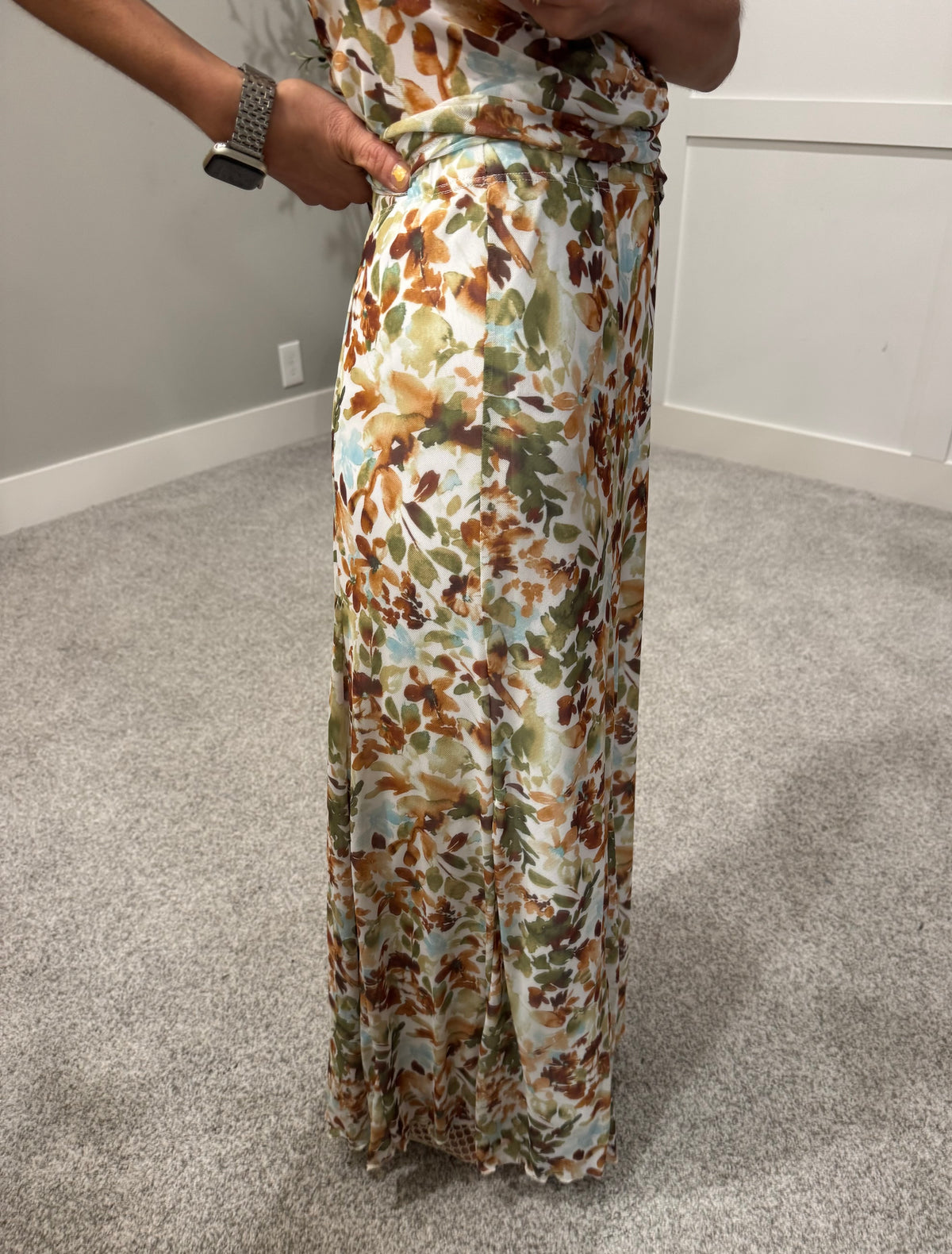Ditsy Floral Skirt