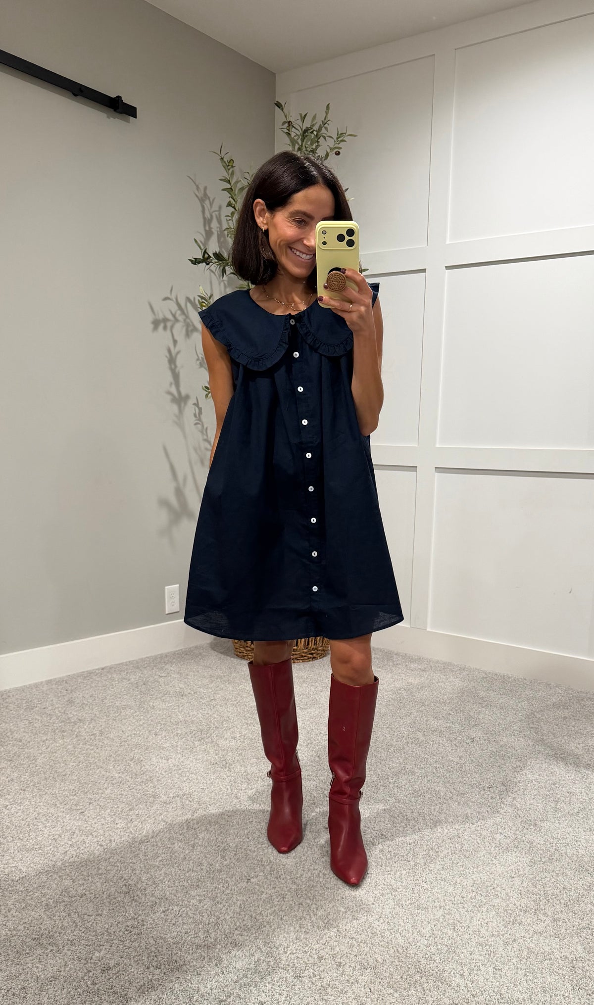 Bella Dress | Navy