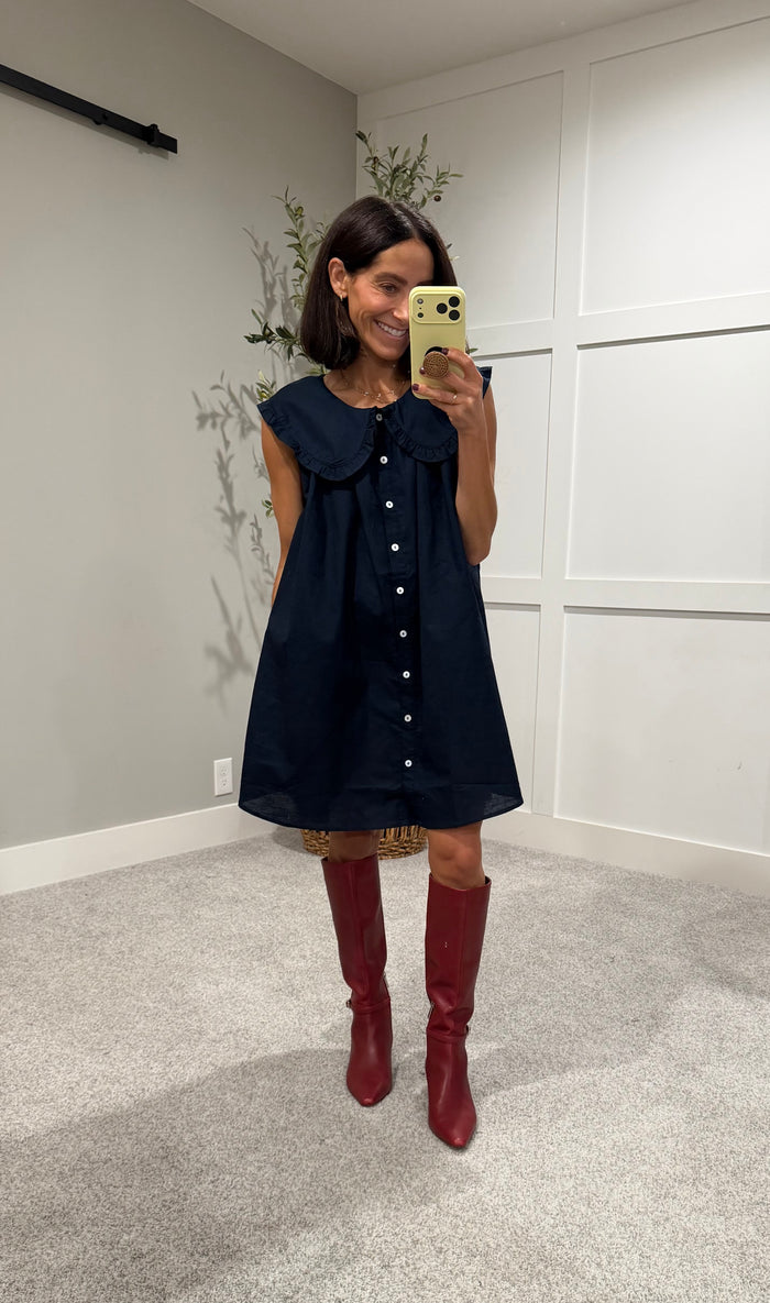 Bella Dress | Navy