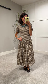 Bianca Gingham Dress