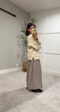 Chunky Rib Cardigan | Natural Cream