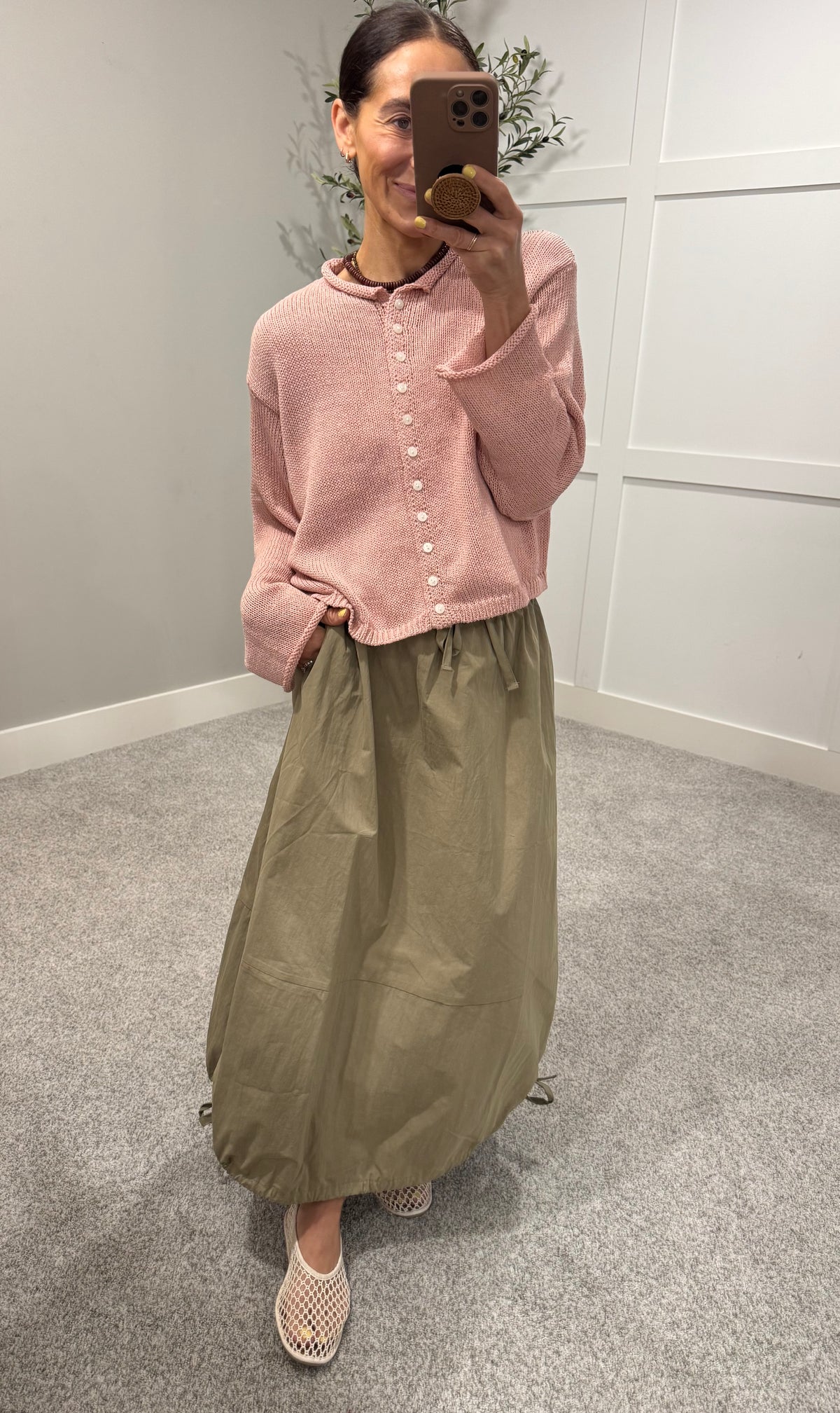 Aya Cardigan | Rose