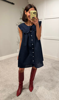 Bella Dress | Navy