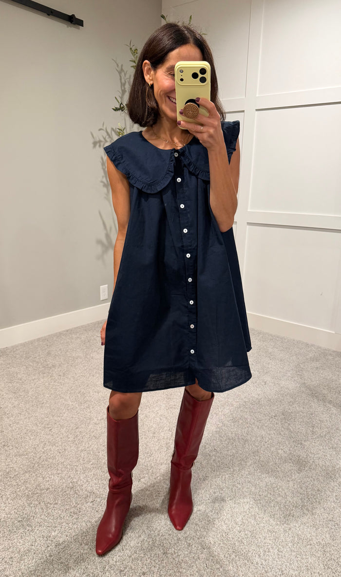 Bella Dress | Navy