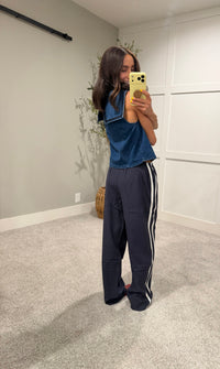 Landon Track Pants | Navy