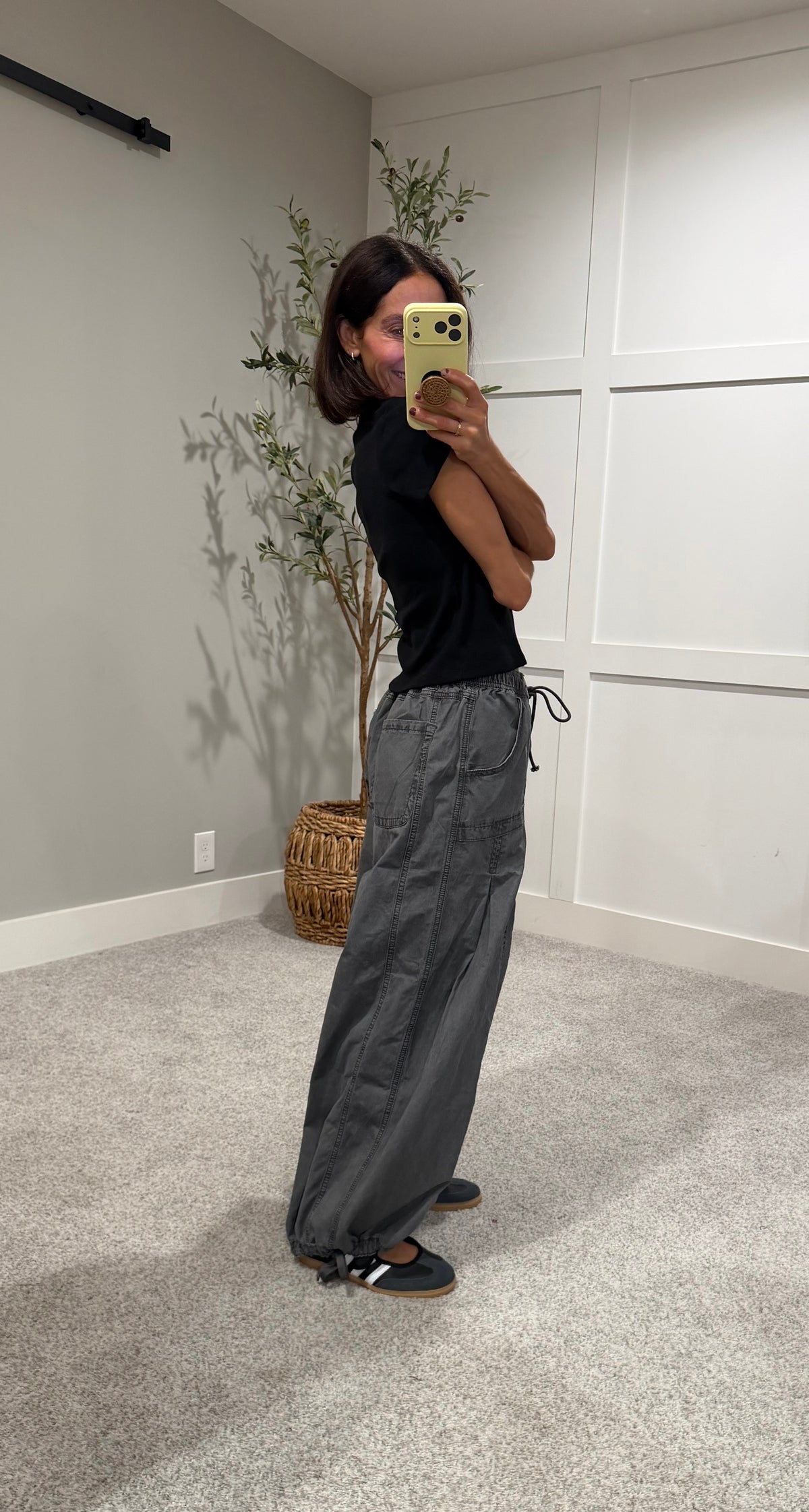 Graphite Cargo Pants