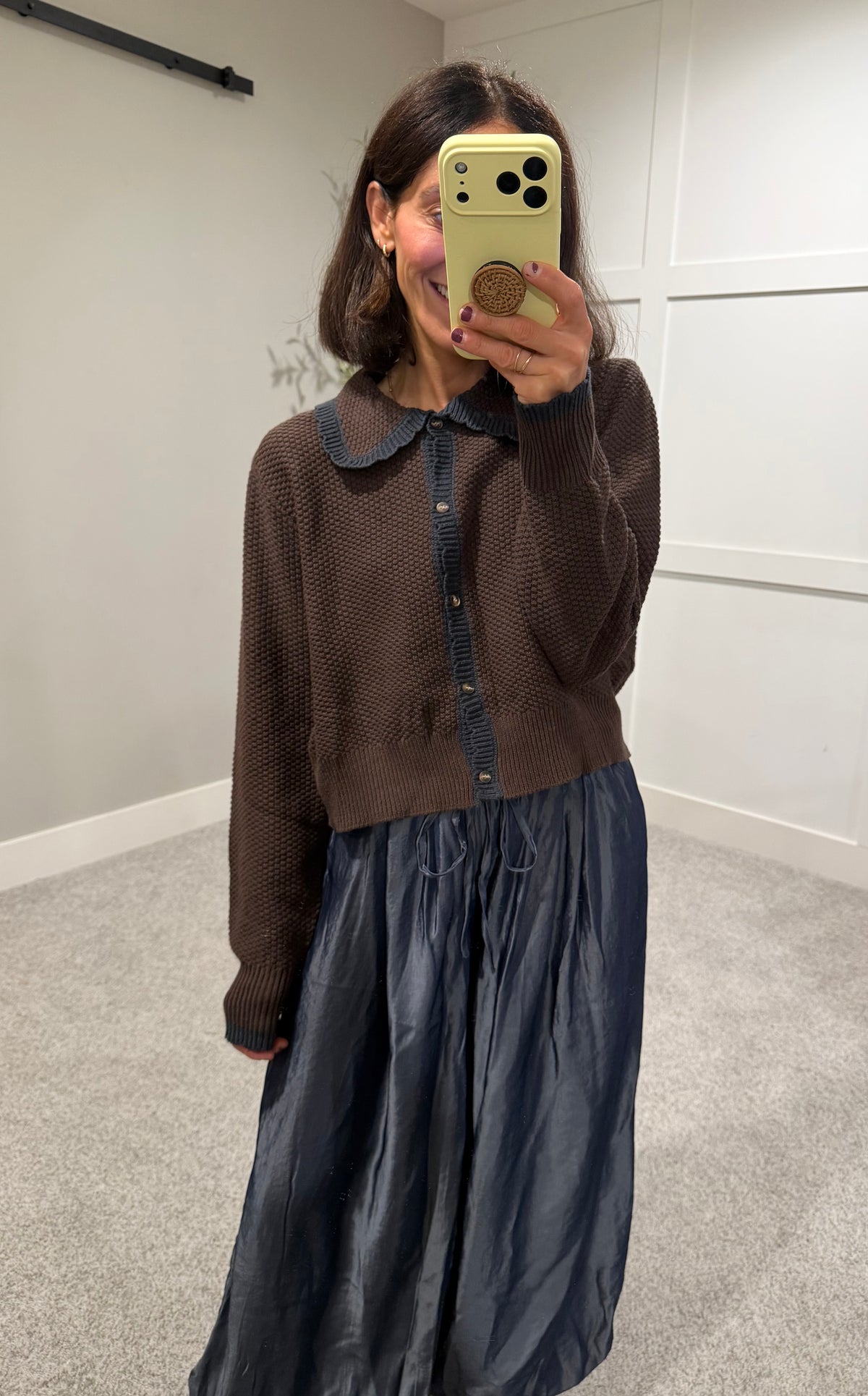 Clara Scalloped Cardigan