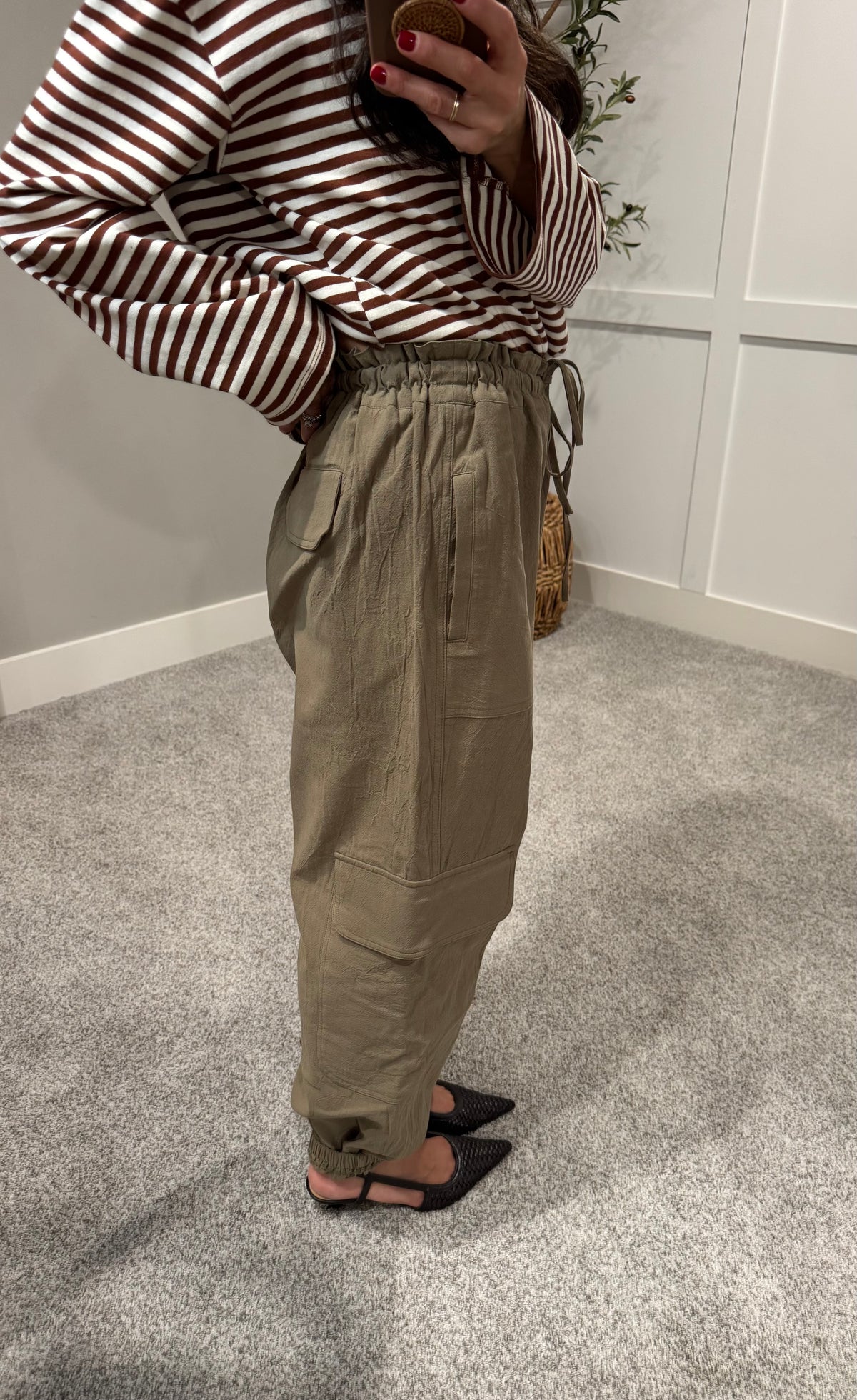 Daphne Cargo Pants | Olive