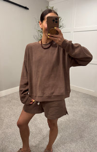 Reese Knit Top | Brown
