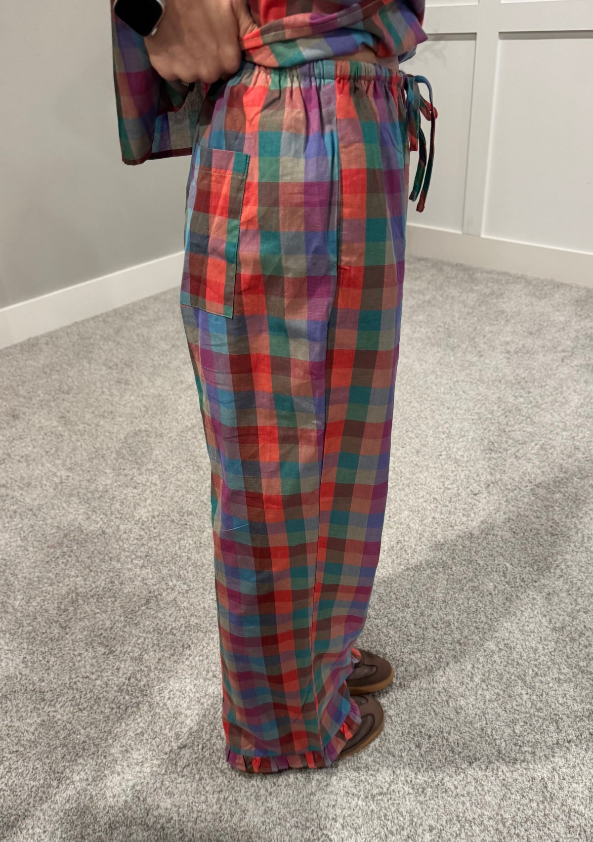 Pippa Plaid Bottoms
