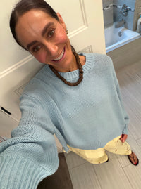 Beach Sweater | Blue