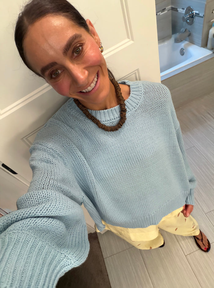Beach Sweater | Blue