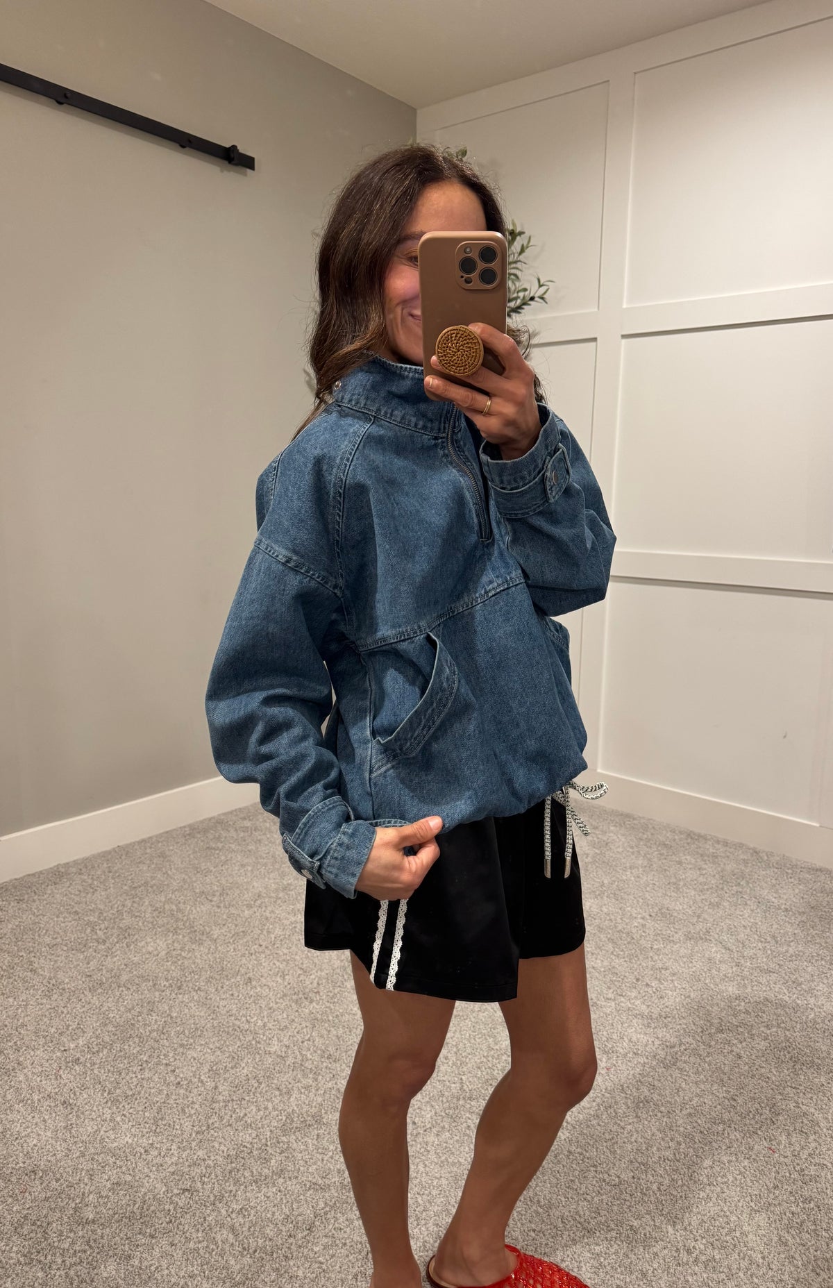 Liv Pullover Denim Jacket