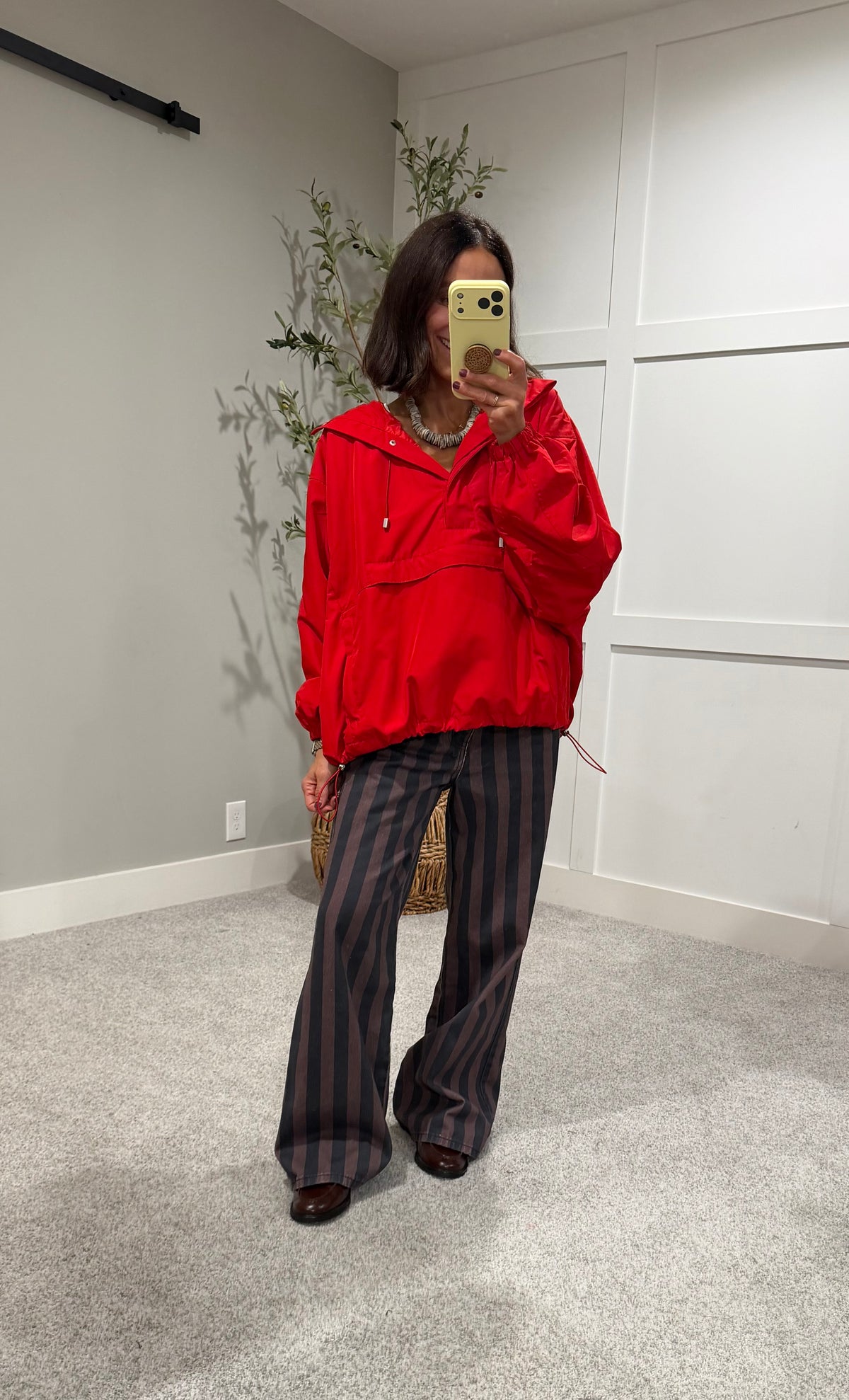 Anorak Jacket | Red