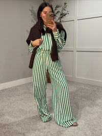 Hamptons Set | Green Stripe