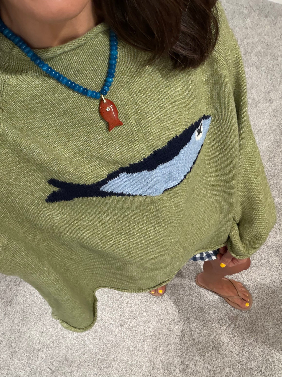 Olive Sardine Sweater