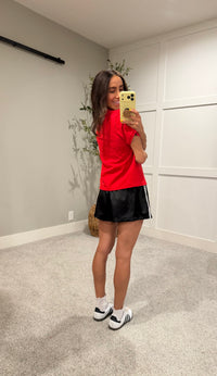 The Lanie Top | Red
