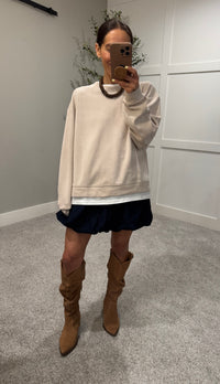 Clay Peekaboo Sweatshirt