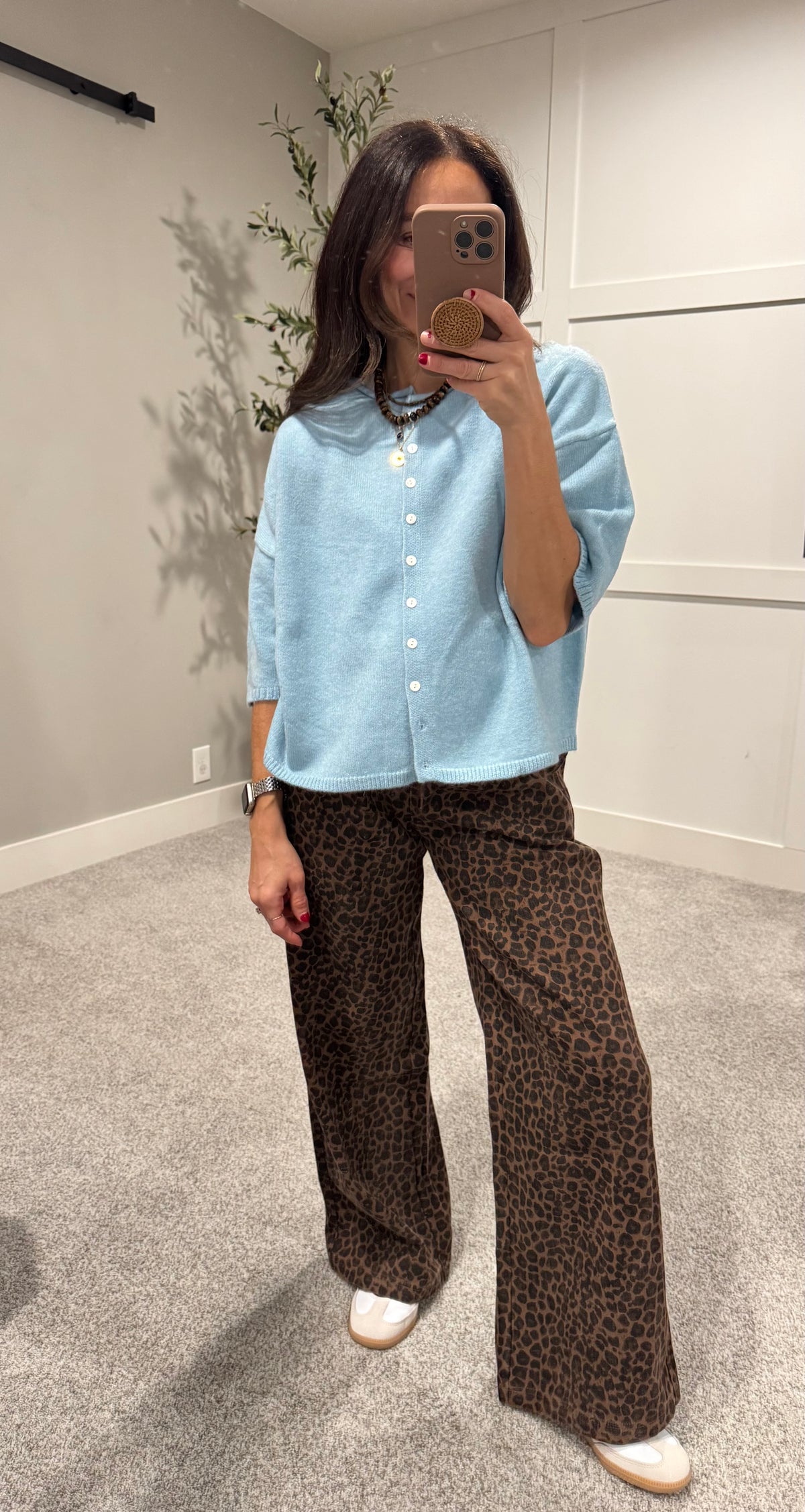 Easton Top | Baby Blue