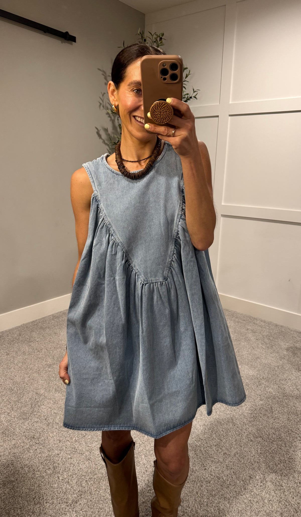 Lara Denim Dress