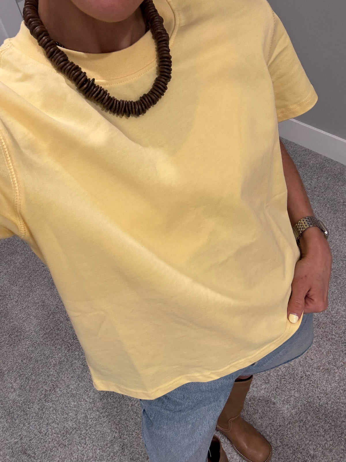 The Lanie Top | Yellow
