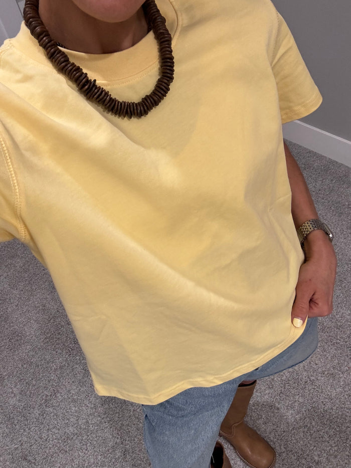 The Lanie Top | Yellow