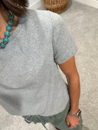 Stella Tee | Heather Grey